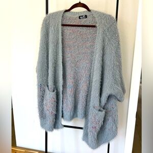 Open Front Cardigan Oversized